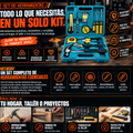 kit Caja Herramientas manuales 16Piezas