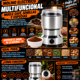 Molino Eléctrico Compacto – Café y Especias Recién Molidas en Segundos
