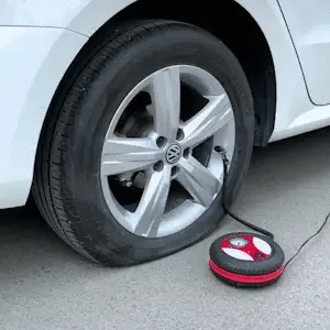 Compresor de Aire Portátil 12V – Infla Tus Neumáticos Donde Quieras